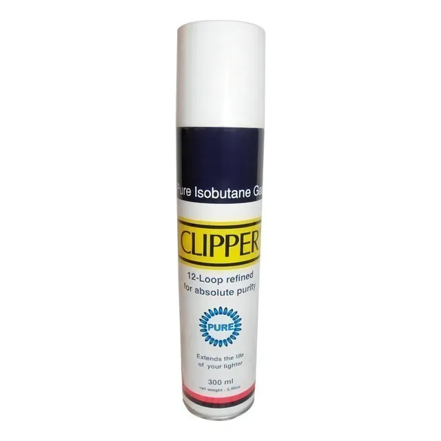 Gas Butano 12 Loop Puro Recarga Encendedor Clipper 300 Ml
