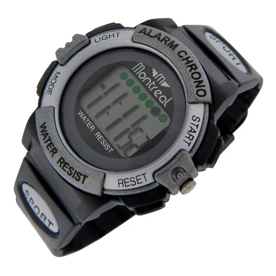 Reloj Montreal Hombre Ml1486 Digital Crono Alarma Luz