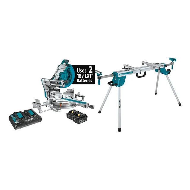 Kit Sierra Ingletadora Compuesta Deslizante Ion Litio 36v