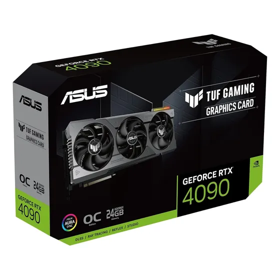 Tarjeta De Video Asus Rtx4090 Geforce Tuf Gaming Oc 24gb Gdd