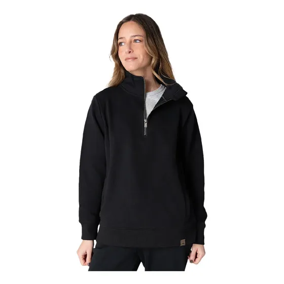 Polerón Mujer Pullover Algodón Orgánico Voqui Con Bolsillos Y Cierre Ykk® De Lenga®