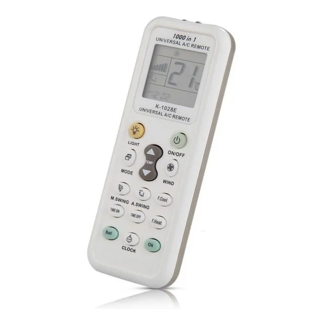 Control Remoto Universal Aire Acondicionado C/reloj Y Timer®