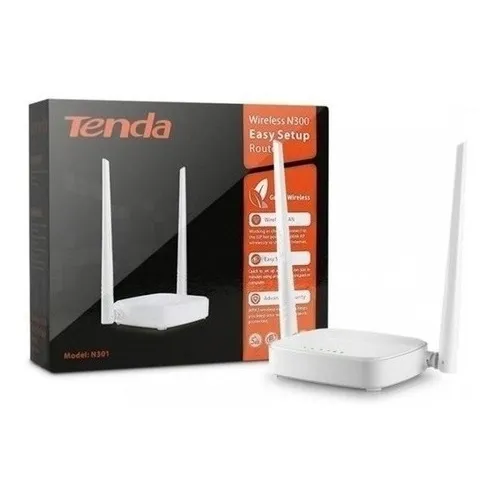 Modem-router D301 V4 2 Antenas Tenda