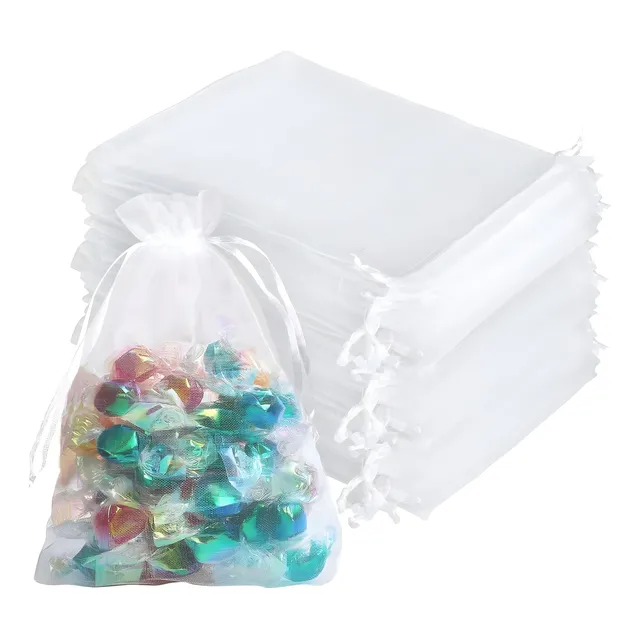 Bolsas Bolsitas De Organza Sorpresitas Souvenirs Pack X50 