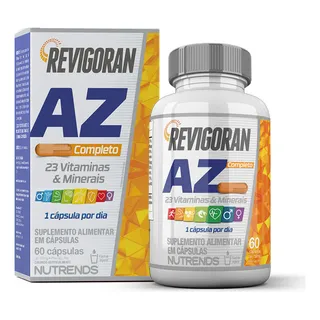 MultivitamĂnico Completo De A-z - 60 CĂĄpsulas - Nutrends Sabor Sem Sabor MultivitamĂnico Completo De A-z - 60 CĂĄpsulas - Nutrends Sabor Sem Sabor