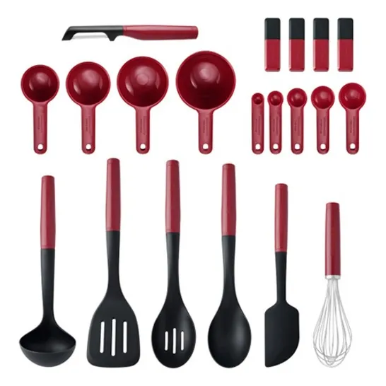 Set De Utensilios De Cocina De Nylon 20 Pzas Kitchenaid