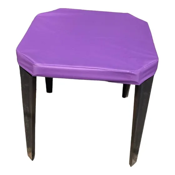 Kit 4 Capa Para Mesa Plástico 70x70 Açai Sorveteria 