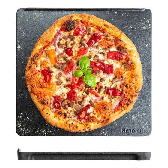 Piedra Para Hornear Pizza Alto Rendimiento Tope Trasero Asa