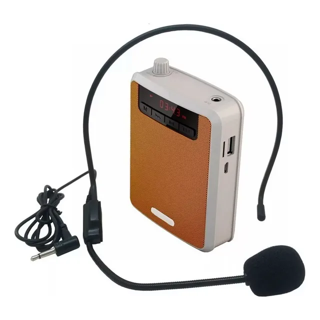Altavoz Amplificador Con Microfono Vincha K300 Guia Turista