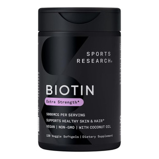 Biotina Vegana De Pesquisa Esportiva 5000mcg Com Ăleo De Coc Biotina Vegana De Pesquisa Esportiva 5000mcg Com Ăleo De Coc