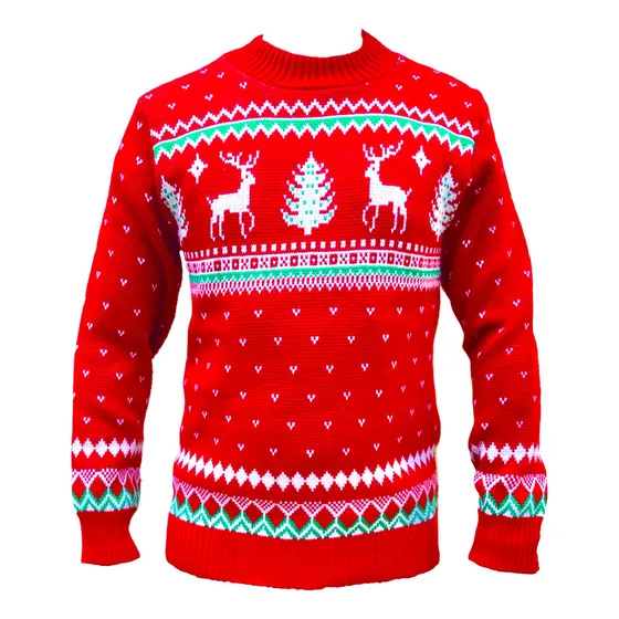 Suéter Navideño Para Niño Tejido Navidad Ugly Sweater Unisex