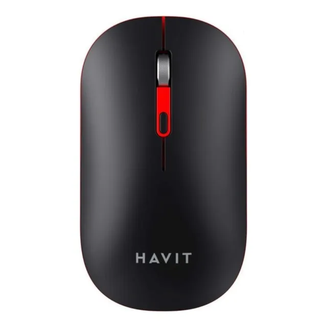     Mouse Havit Ms60wb Negro Inalámbrico                  