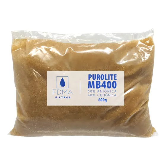 Resina Mista Purolite Mb400 600g Para Metalização Cromagem