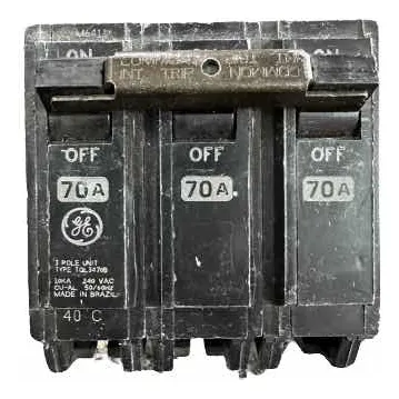 Breaker Trifásico 3x70 Embutido Thql General Electric Origin