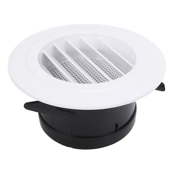 Persiana Oblicua De Escape Abs Con Tapa De Ventilación Redon