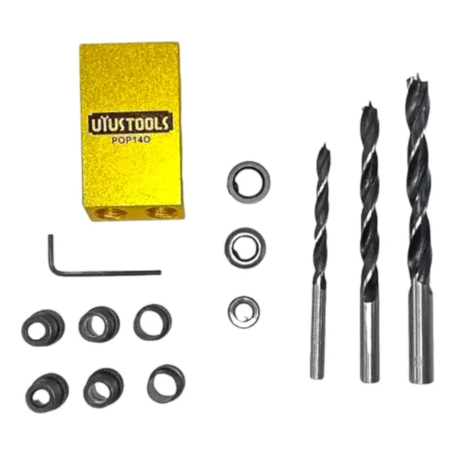 Posicionador Guia Mecha Tornillos Agujeros 15º - En Oferta