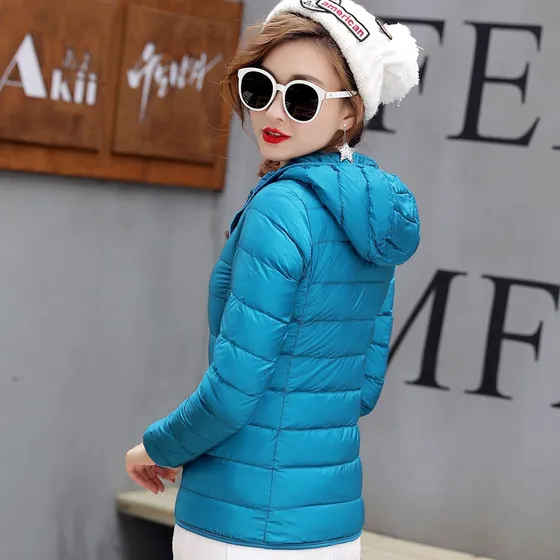 Chaqueta Ligera Para Mujer, Caliente Y Resistente Al Agua