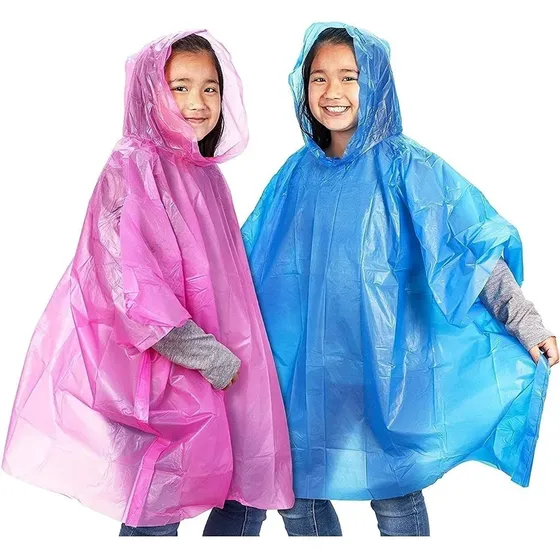 Poncho Lluvia Capa Pilot Chubasquero Para Niño Niña Infantil