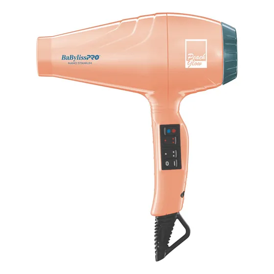 Secador Nano Titanium Motor Ac 2000w Peach Glow Babylisspro