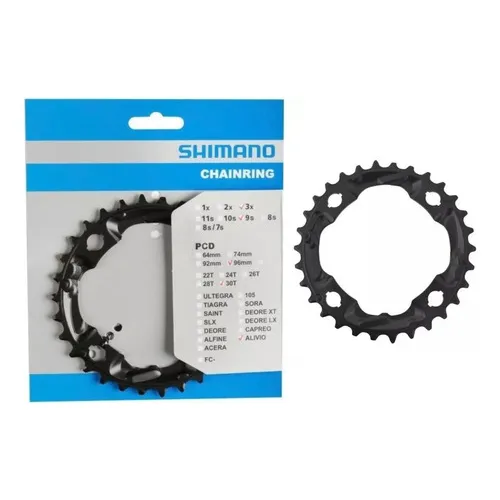 Coronilla Shimano Alivio 30t Dientes M4000 3x9vel