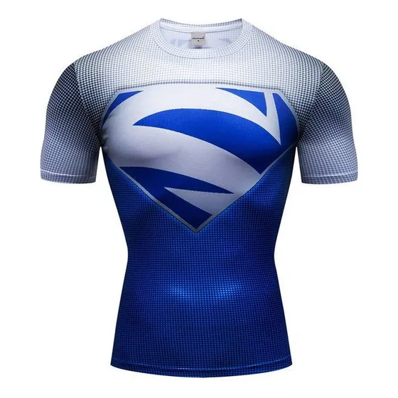 Camisas De Super Heroes Dryfit Superman Spiderman Y Mas