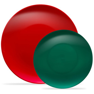 El Juego De 32 Platos Combinados Navidenos Plasticpro Inc... El Juego De 32 Platos Combinados Navidenos Plasticpro Inc...