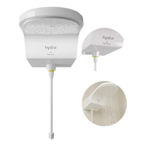 Ducha Eletrônica Fit Branco 220V 6800W DPFT.E682BR Hydra
