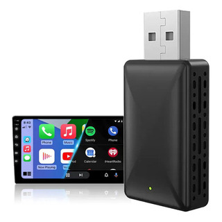 Adaptador De Carro Usb Carplay Sem Fio Inteligente 2 Em 1 Adaptador De Carro Usb Carplay Sem Fio Inteligente 2 Em 1