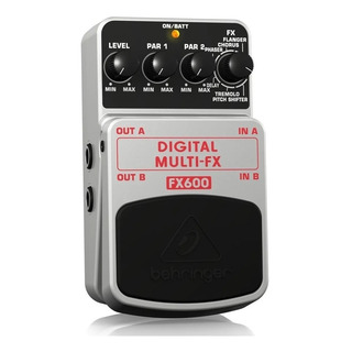 Behringer Fx600 Pedal Multiefectos Digital Para Guitarra Behringer Fx600 Pedal Multiefectos Digital Para Guitarra