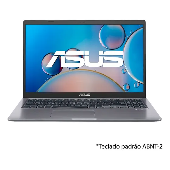Notebook Asus Celeron Dual Core 4gb Ram 128gb Ssd W11 15,6'' Cor Prata