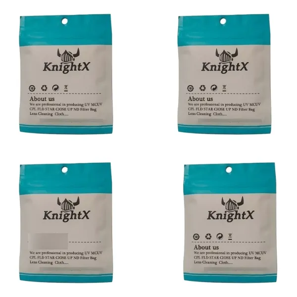 4 Paño Microfibra Limpieza Lentes Objetivos Knightx X 39.00