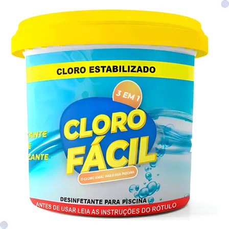 Ultraclor Fácil Para Piscina 3 Em 1
