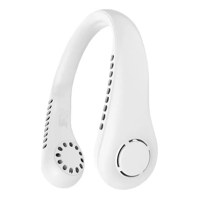 Mini Enfriador De Cuello, Mxbnw-001, 1pza, Blanco, 5w, 3 Vel