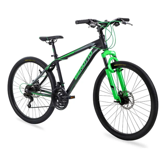 Bicicleta Xc-5000 Alum R26 21v Sunrace Ddm Negra Med Benotto