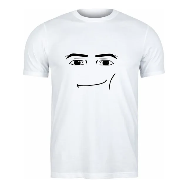 Remera Algodón 100% - Cara Pro Roblox Meme