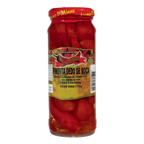 Pimenta Dedo de Moça 300g Aroma D'Minas — Aroma D'Minas