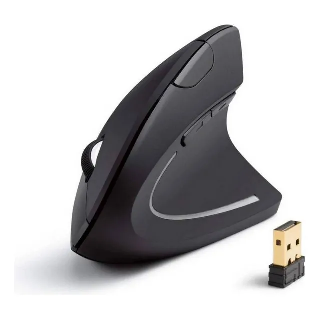 Mouse Vertical Recargable Ergonómico Inalámbrico 6 Botones