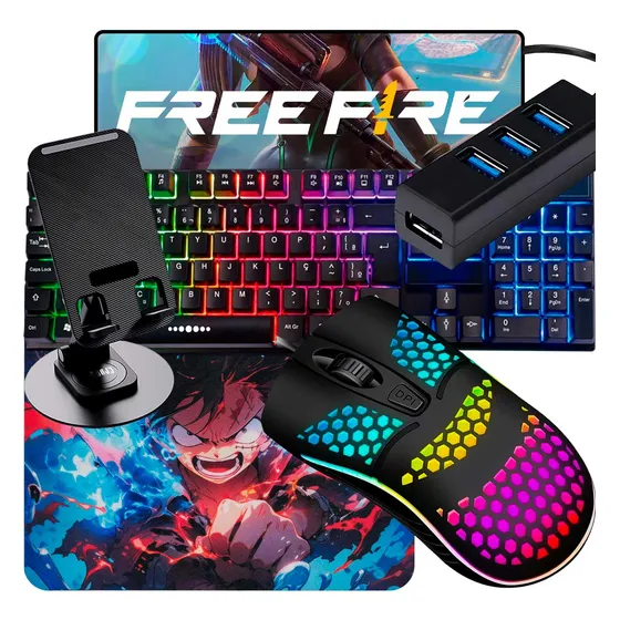 Kit Mobilador Para Celular Jogos/office Completo Com Tripé