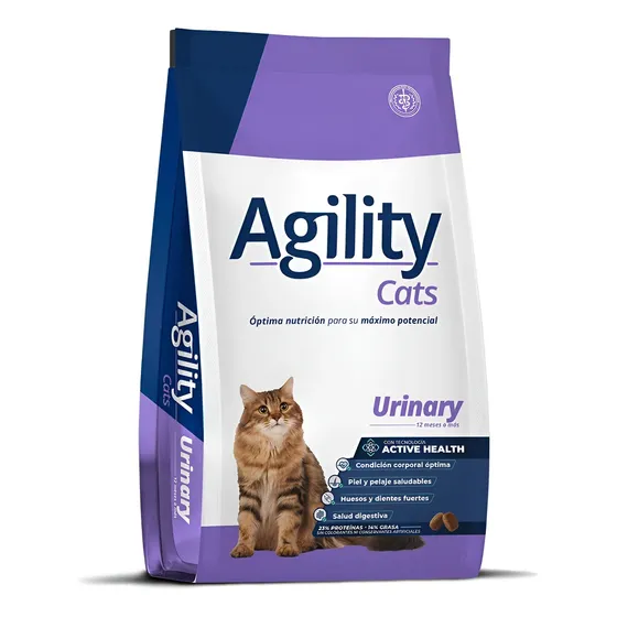Alimento Agility Premium Urinary para gato adulto sabor mix de 10 kg | Cuotas sin interés