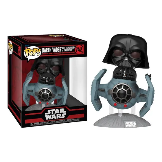 Darth Vader Tie Advanced Starfighter Star Wars 742 Funko Pop