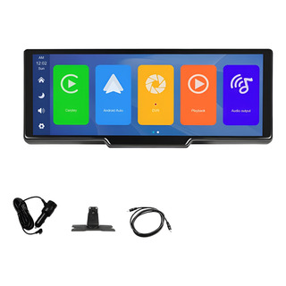 Pantalla Carplay 10 Universal Con Gps + Bluethoot + Auxiliar Pantalla Carplay 10 Universal Con Gps + Bluethoot + Auxiliar
