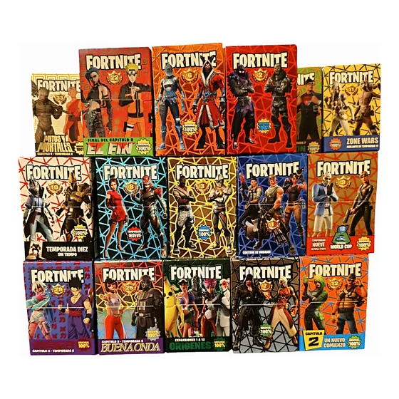 Cartas Fortnite // Pack 5 Mazos Diferentes A Eleccion