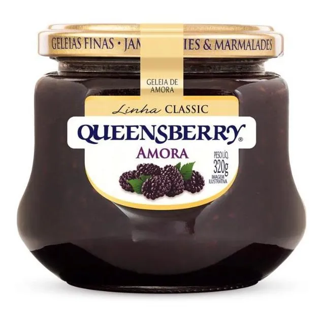 Queensberry Classic Pote Geleia Amora 320gr Queensberry Classic Pote Geleia Amora 320gr