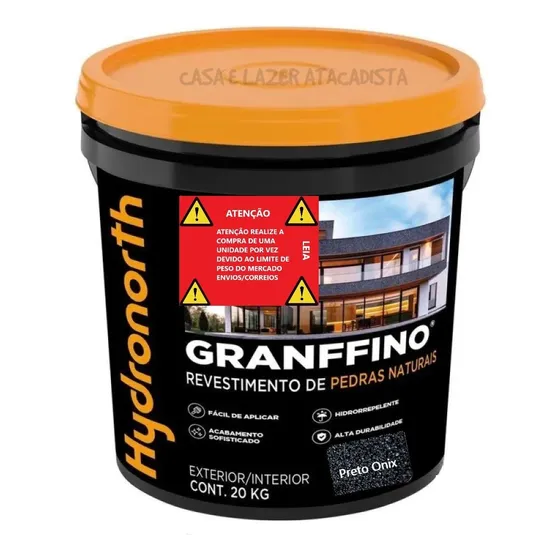 Revestimento Decorativo Pedra Natural Preto Onix Hydronorth