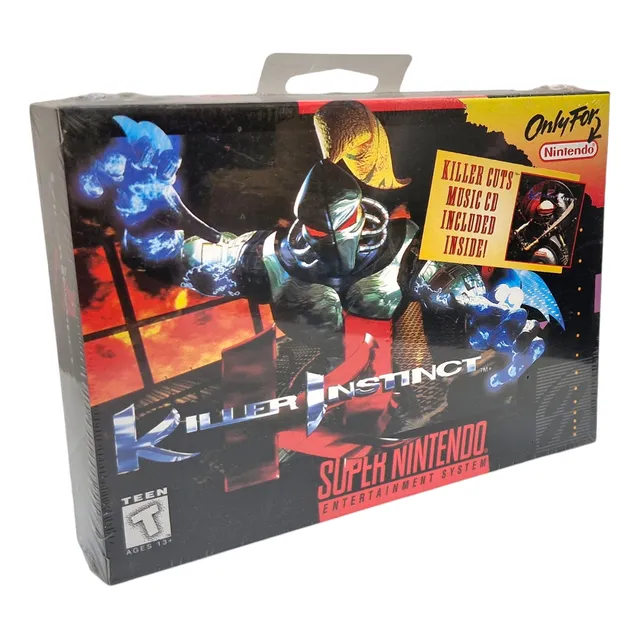 Juego Snes Killer Instinct Original Nuevo Sellado Nintendo
