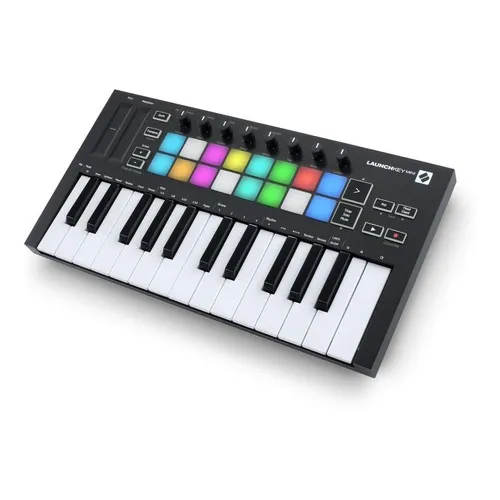 Controlador Novation Mini Mk3 Launchkey 25 Teclas