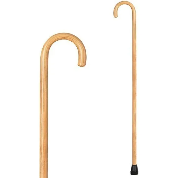 Bastón Madera Reforzado Caminar Ortopedico  Unisex Elegante