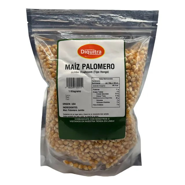 Maíz Palomero Tipo Hongo Mushroom Jumbo 1 Kilogramo