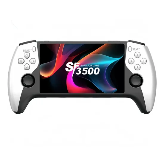 Console Portátil Retrô Sf3500 Tela Ips Hd De 5 Polegadas Black