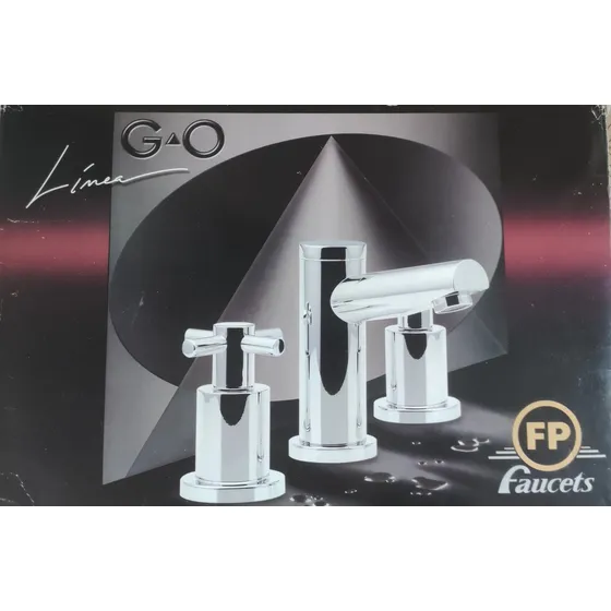 Grifería Grupo Lavamanos Fp Modelo 8'' G.o I Cromo  Con